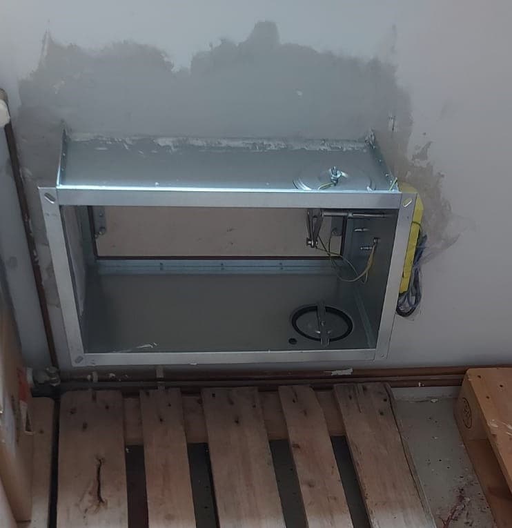 Protupožarne zaklopke - kvadratne